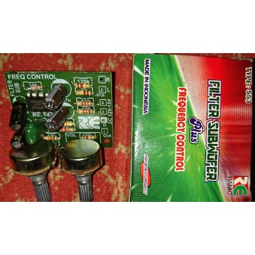Kit Filter Subwoofer Plus Frekuensi