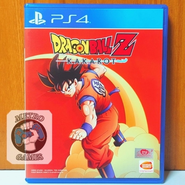 Dragon Ball Z Kakarot PS4 Kaset Dragonball Playstation PS 4 5 Dragonballz Bal Ballz CD BD Game Games Ps4 Ps5 Kakarots Goku Region 3 Asia reg xenoverse 2 xv fighter z super saiyan goku frieza vegeta vigeta