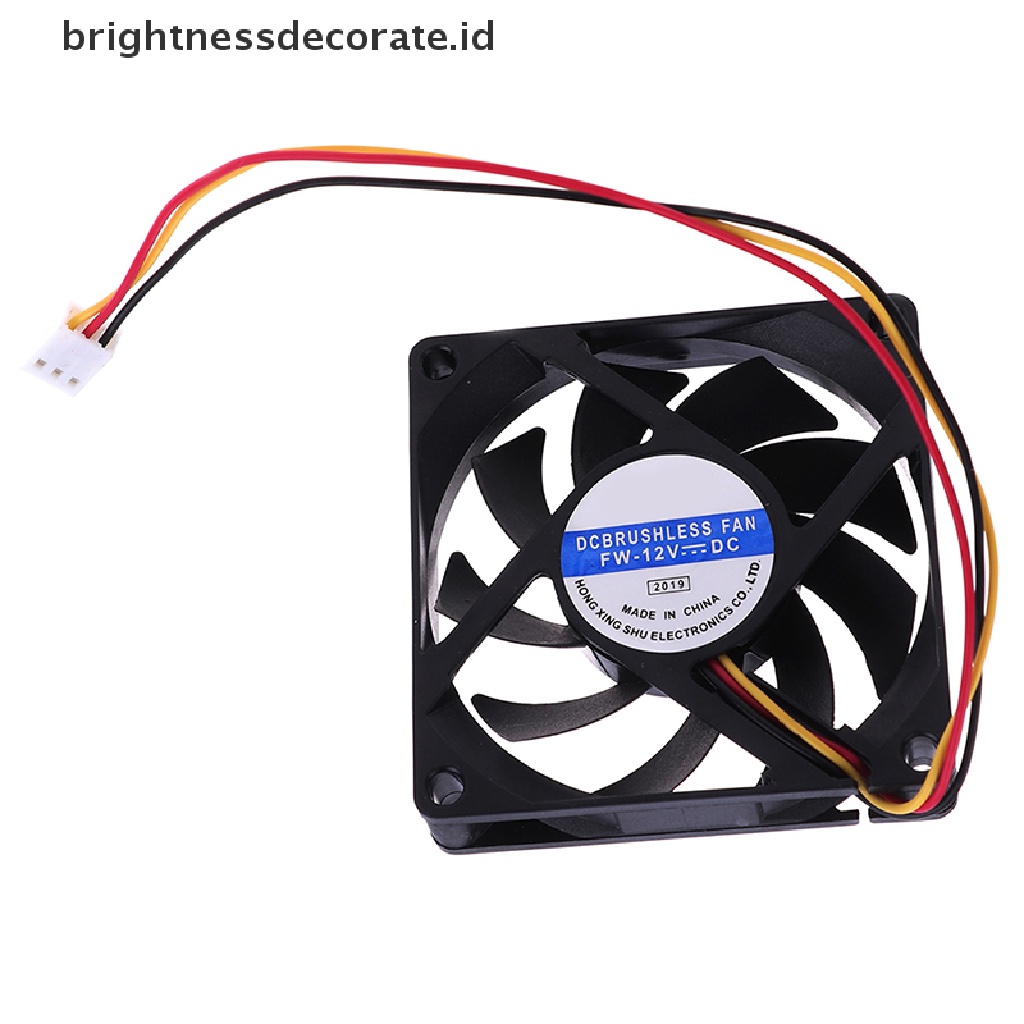 1pc Kipas Pendingin Heatsink Mini 7015 70MM 70x70 X 15 12V 0.4A 3 Pin Mini Fan