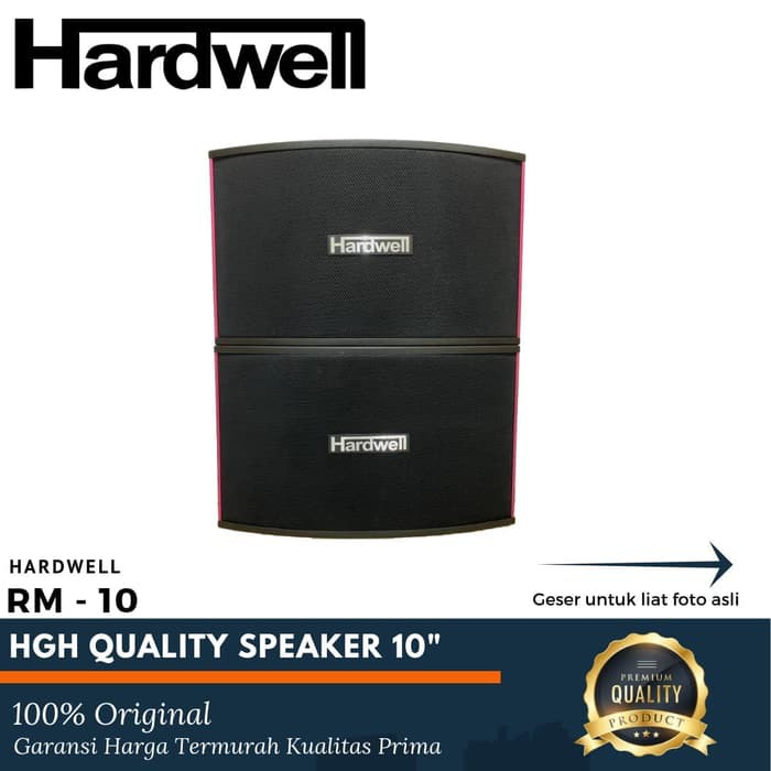 Speaker Karaoke Hardwell RM - 10 10 "