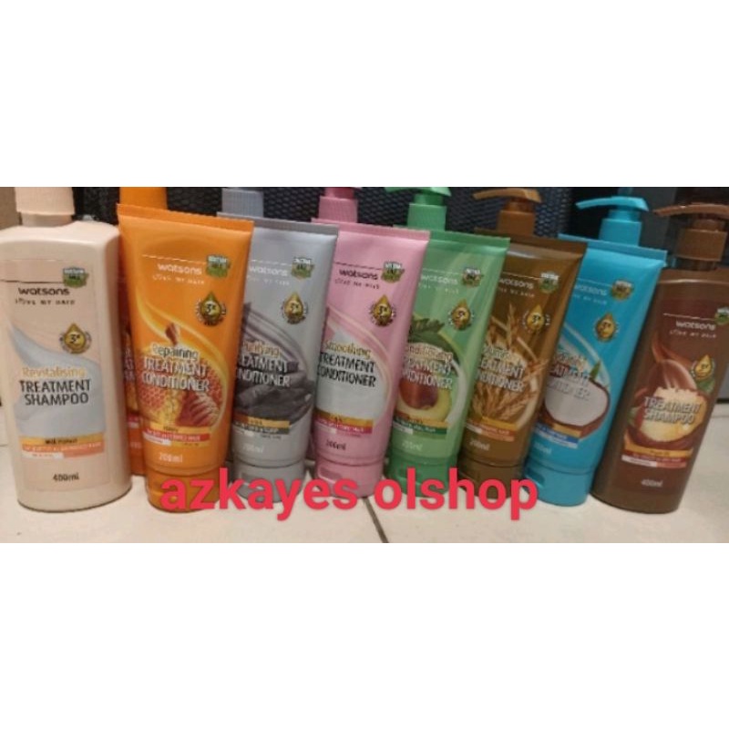 WATSONS treatment shampoo 400 ml / shampoo watsons / conditoner treatment