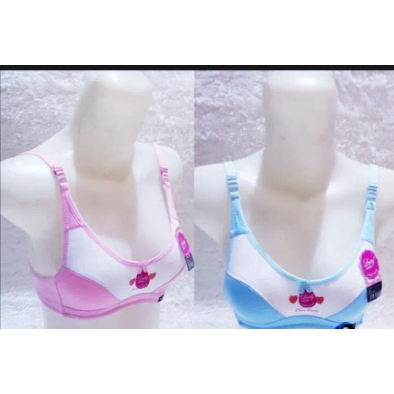 TERLARIS..MINI BRA REMAJA MEREK LUTTY/BH ABG,PELAJAR TAMPA BUSA & KAWAT MEREK LUTTY ASLI