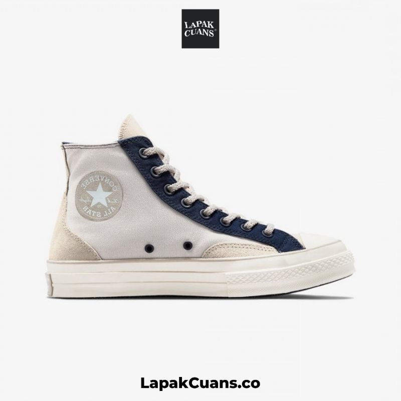 Converse Chuck 70s High Court Fusion Pale Putty Midnight Navy || Resmi PT. MAP