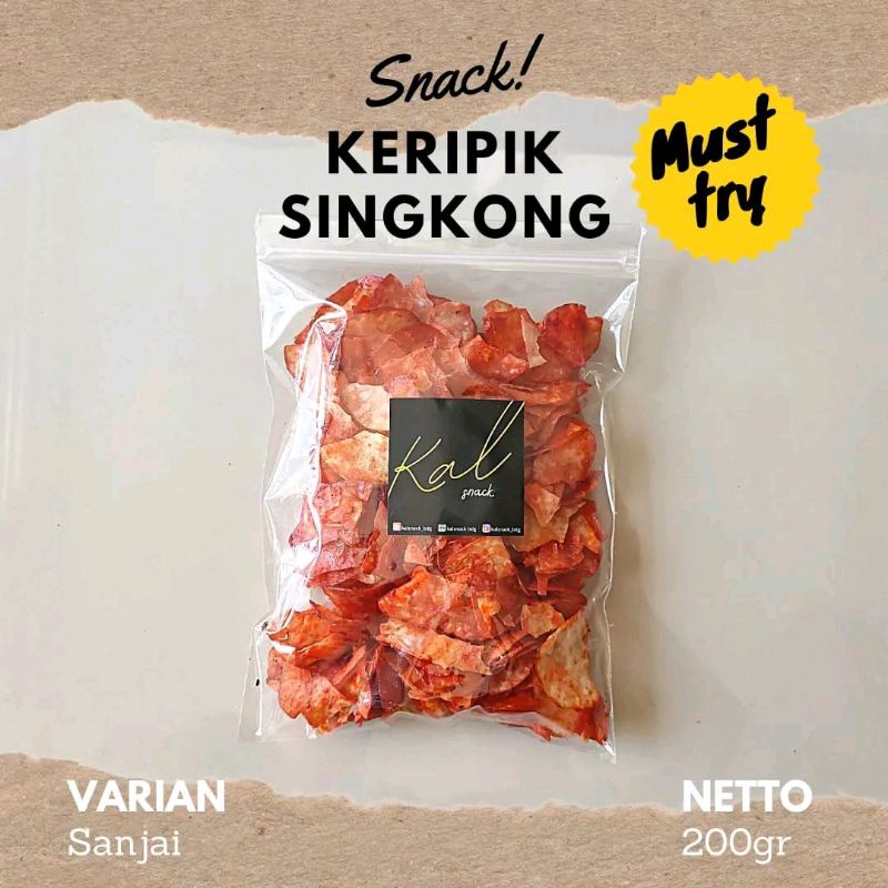 

KERIPIK SINGKONG SANJAI PADANG BALADO