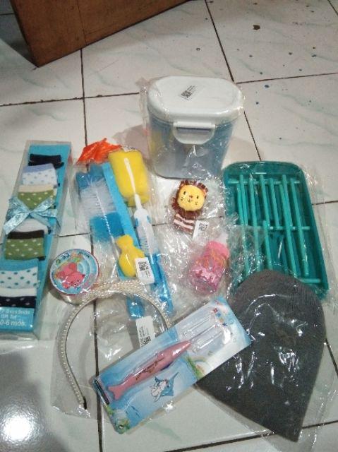 [bayar Di Tempat]5pcs / Set Sikat Pembersih Botol Susu Bahan Stainless Steel