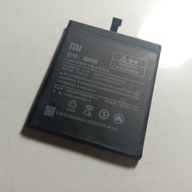 Baterai xiaomi redmi 4A Original