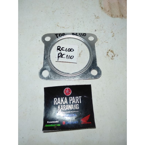 paking perpak gasket blok head buring boringan Suzuki rc110