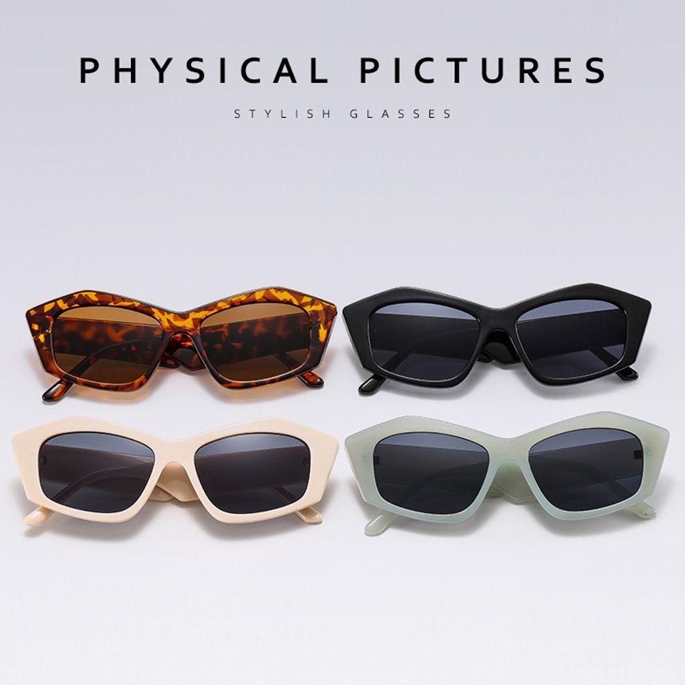 Mxbeauty Polygon Sunglasses Vintage Vision Care Polygon Kacamata Bingkai UV400 Wanita Eyewear