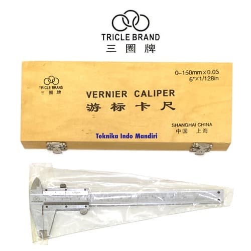 

(Tricle Brand) Sigmat / Vernier Caliper / Jangka Sorong 6" (0.05Mm)