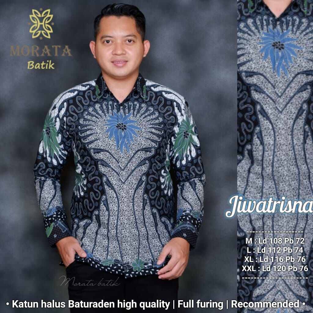 Kemeja batik lengan panjang terbaru 2022 warna ungu hitam / batik pria terbaru bahan katun halus lapis furing / kemeja batik pria SUKET SEGORO NEW