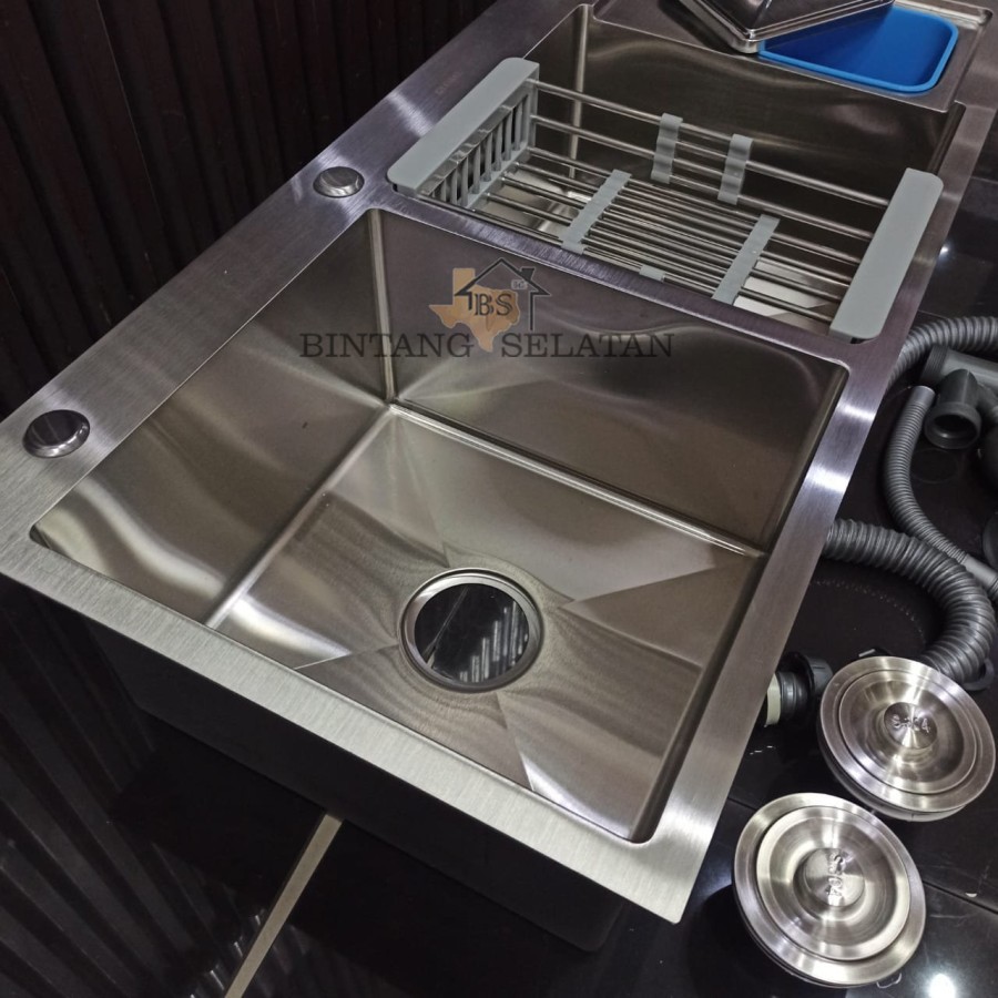 KITCHEN SINK GLOBAL/ BAK CUCI PIRING STAINLESS STEEL GLOBAL 100X48