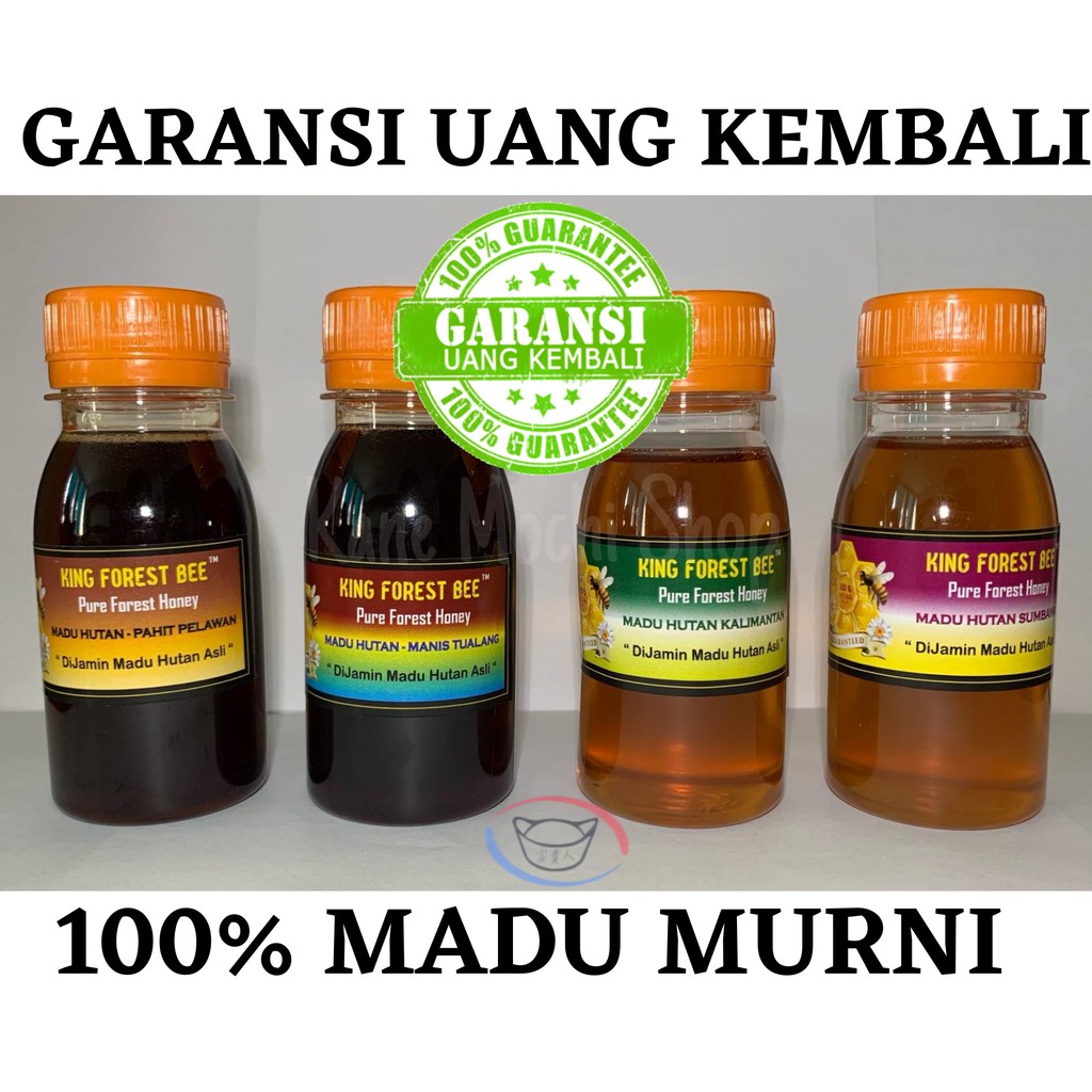 

King Forest Bee - MADU Hutan Asli 100% - 50 ml