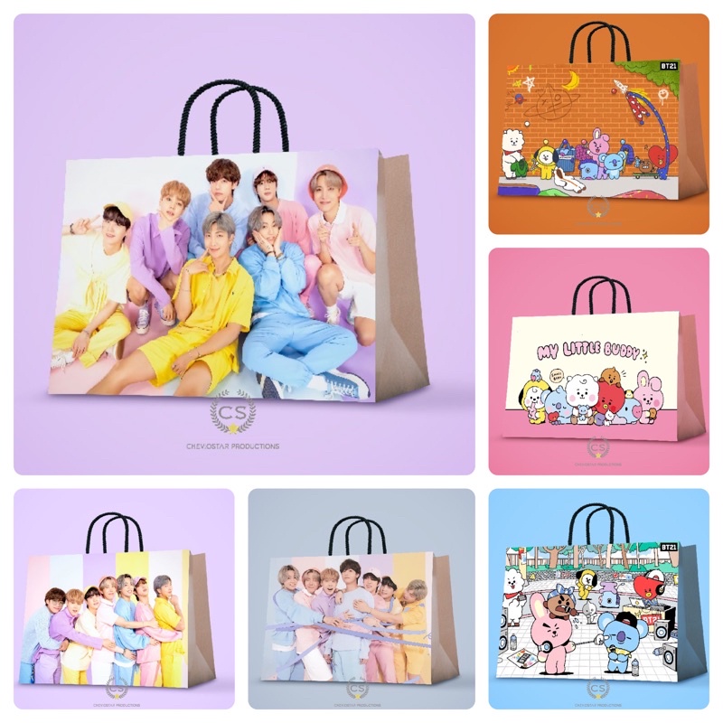 

paper bag bt21 jumbo/bangtan/kpop/bts/Paper bag kado/paper bag kertas kado/goodie bag/tas kado paper bag/paper bag kado ulang tahun/tas kertas/hampers birthday/souvenir ultah/paperbag custom/paper bag lucu/tas goodie bag/tas kado/kotak kado/kertas kado