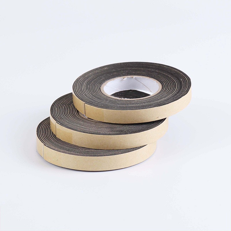 Penutup Celah Pintu - Bantalan Pelindung - Single Tape Foam Perekat Satu Sisi 1 M x 25 mm x 2 mm