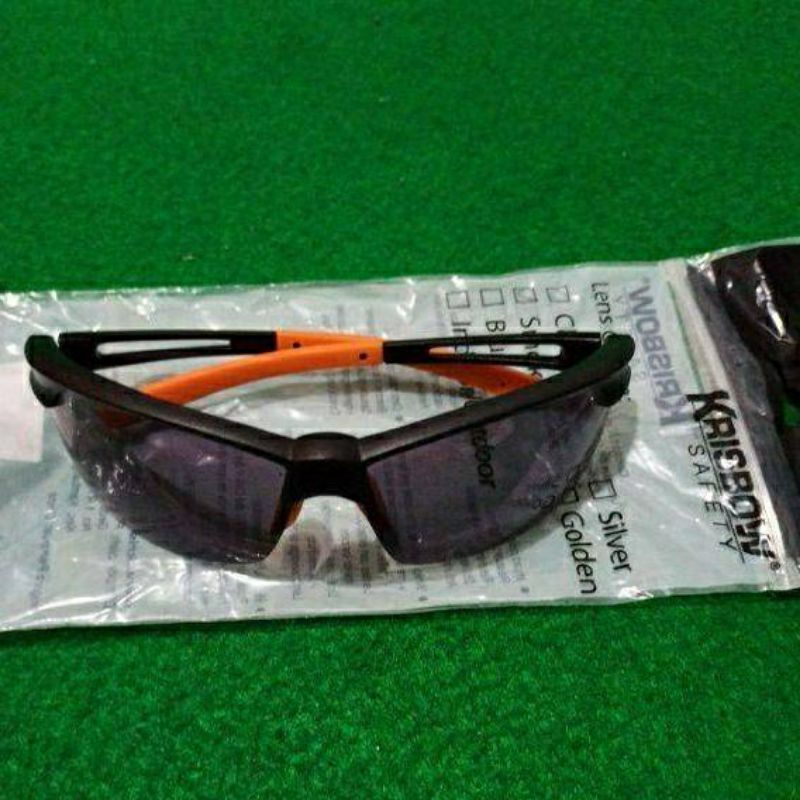 Kacamata Safety Original Hitam Krisbow