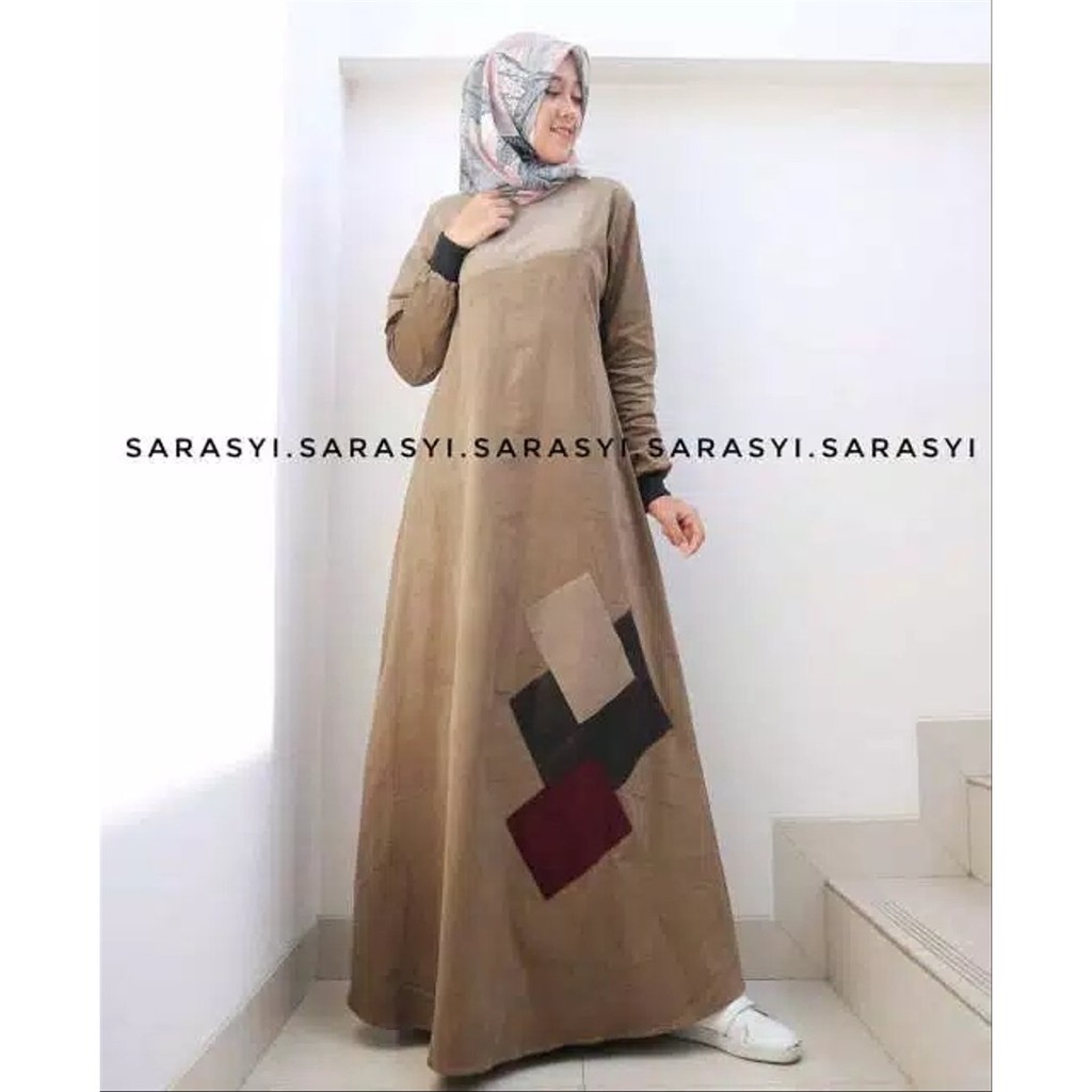 BAJU GAMIS WANITA DEWASA PAKAIAN CEWEK DEWASA BUSANA SYARI MUSLIMAH BAJU PEREMPUAN MUSLIM BUSANA
