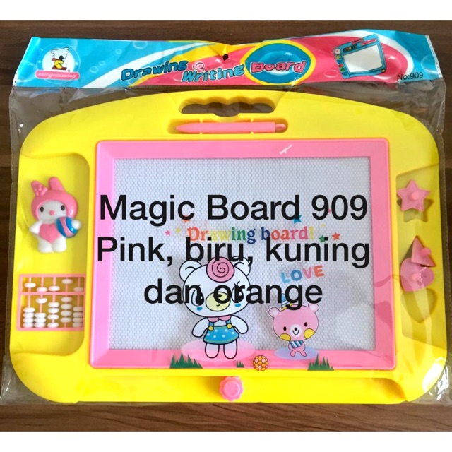

Magic board, papan tulis ajaib, drawing & writing board 909