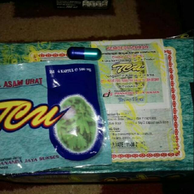Tcu kapsul asam urat