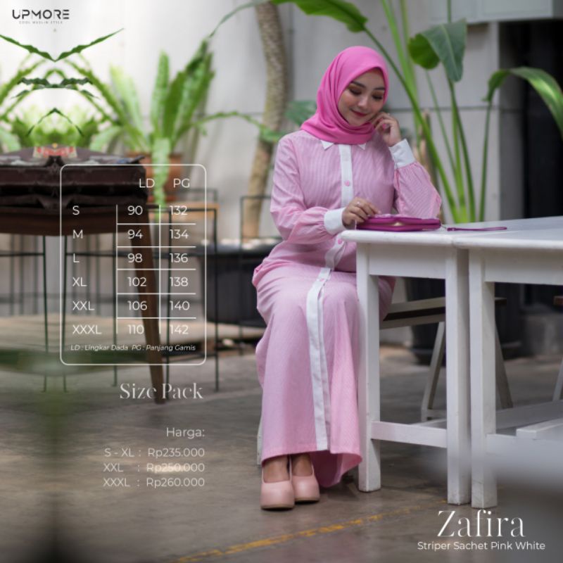 GAMIS UPMORE ZAFIRA STRIPPER GERANIUM - WHITE RED - WHITE PINK - WHITE