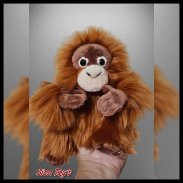 BONEKA HEWAN ANAK ORANG UTAN (BABY ORANG UTAN DOLL)