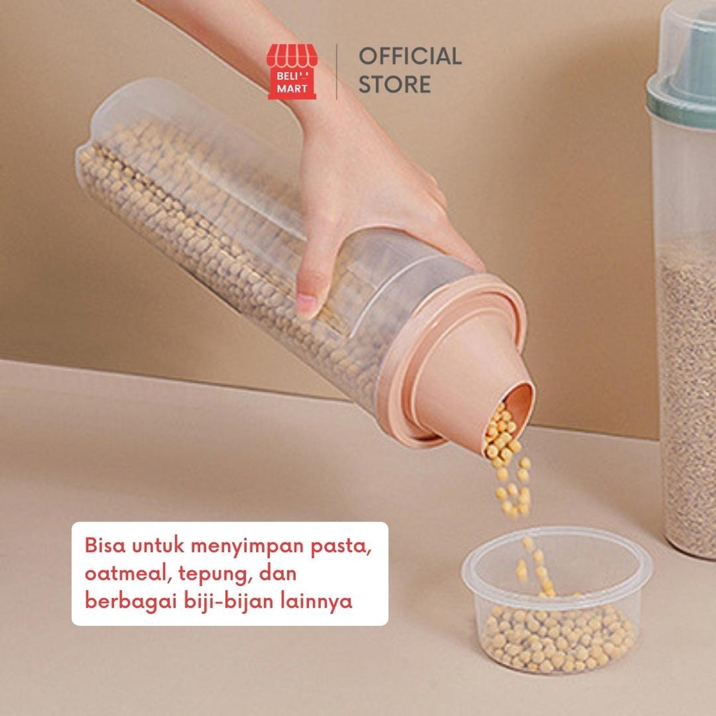 Botol Plastik Tempat Makanan - Plastic Bottle Aesthetic | Plastic Storage Tank | Botol Plastik | Kontainer Bahan Makanan | Wadah Tempat Spagetti Kacang-Kacangan Beras