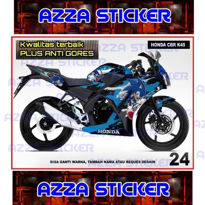 Sticker Striping Decal CBR150 K45 Full Body, Sticker Decal CBR150 K45 Full Body, Decal CBR150 K45 24