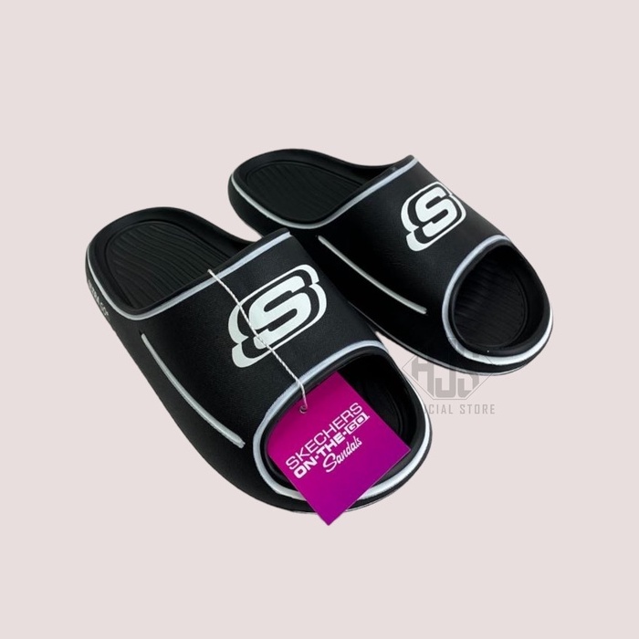 Sandal Slop Wanita Terbaru Skechers Sendal Cewek Kekinian Murah Sendal Selop Wanita Kartun