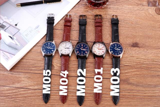 JAM TANGAN JIMS HONEY 8196 Original Pria Cowok Fashion Keren Import JH Ori Murah