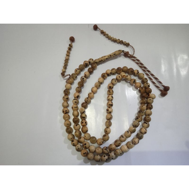 Tasbih Oud Sholib/Ud Solib/Oud Sholibah size 10 mm( 100 butir)