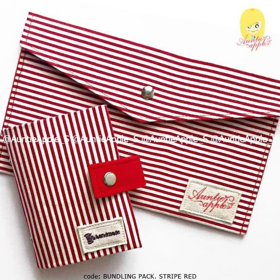 

Office & Stationery | Document Organizer | Dompet Uang Kertas/Dompet Dolar/Card Holder/Dompet Kartu Stripe Merah | Best Seller