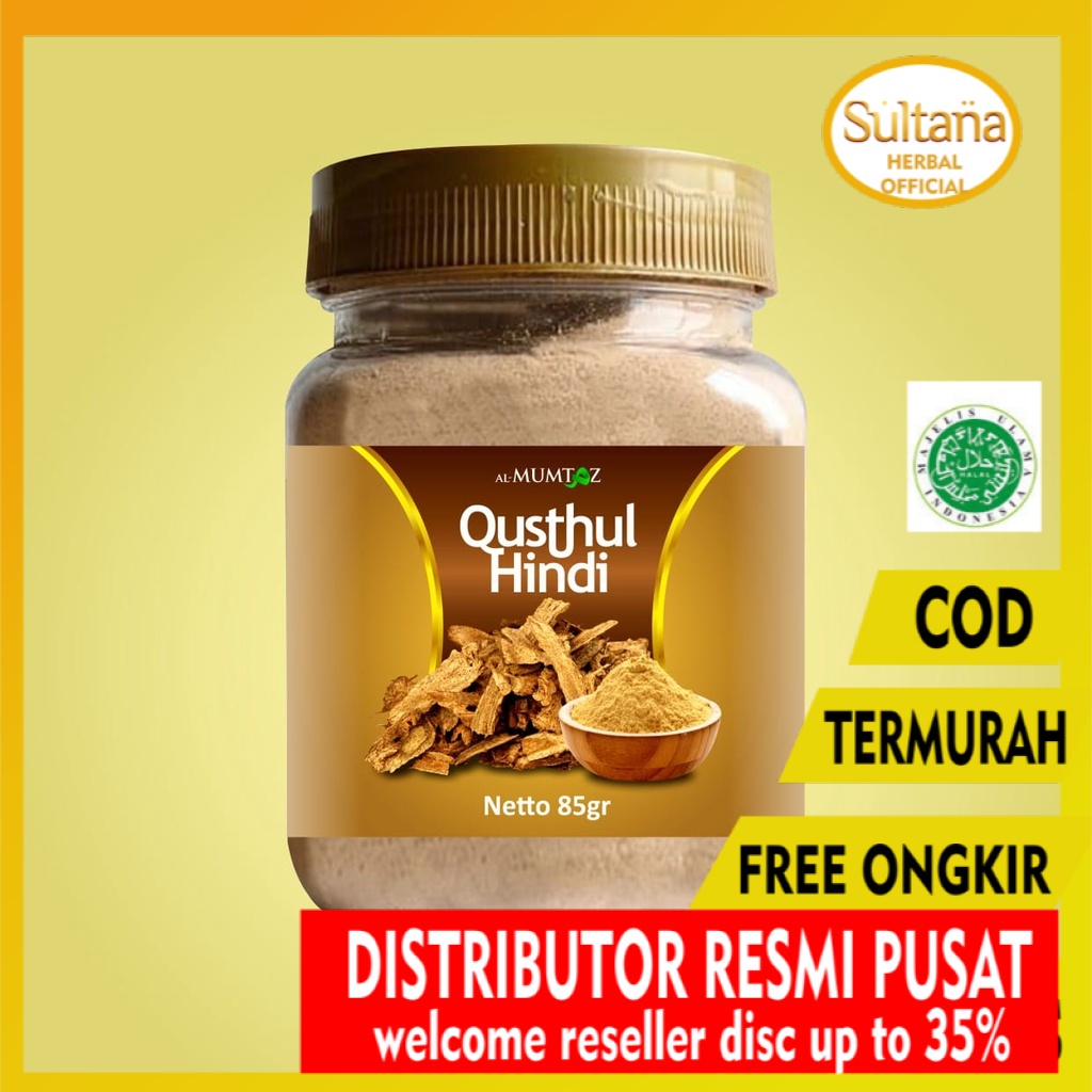 

[ORI RESMI] QUSTHUL HINDI KAPSUL & BUBUK SERBUK QUSTUL QUDS ORIGINAL COVID CORONA AlMumtaz