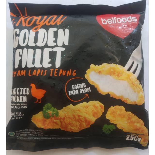 

Belfoods golden fillet 250gr