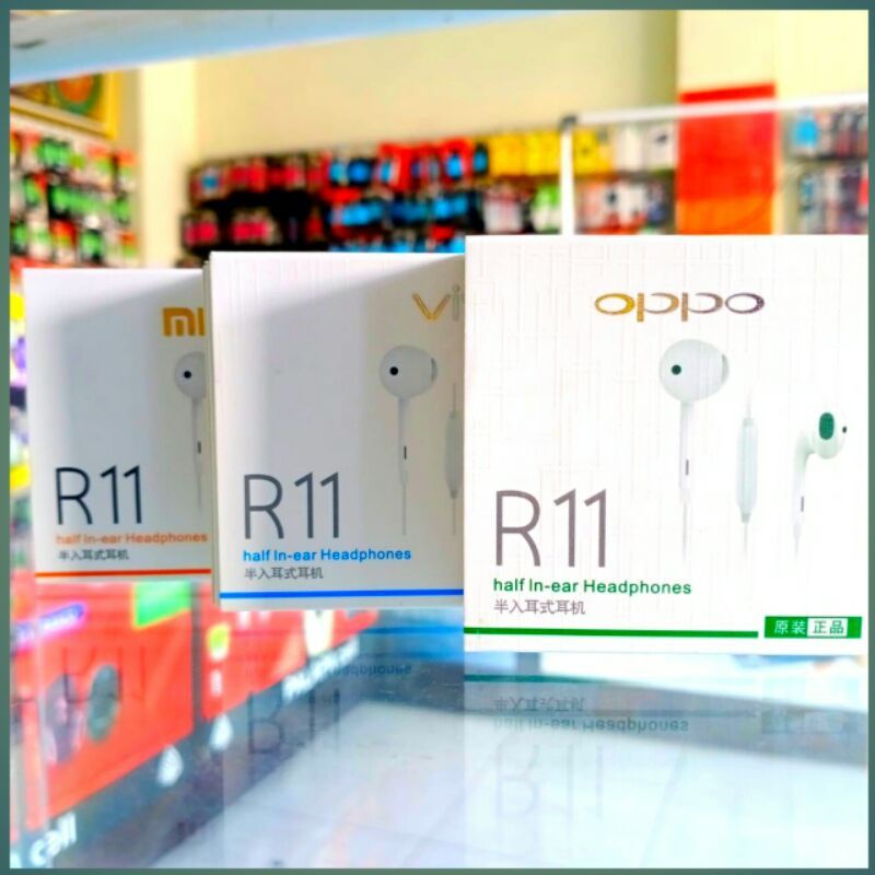 headset VIVO R11 Original Good Quality Super bass