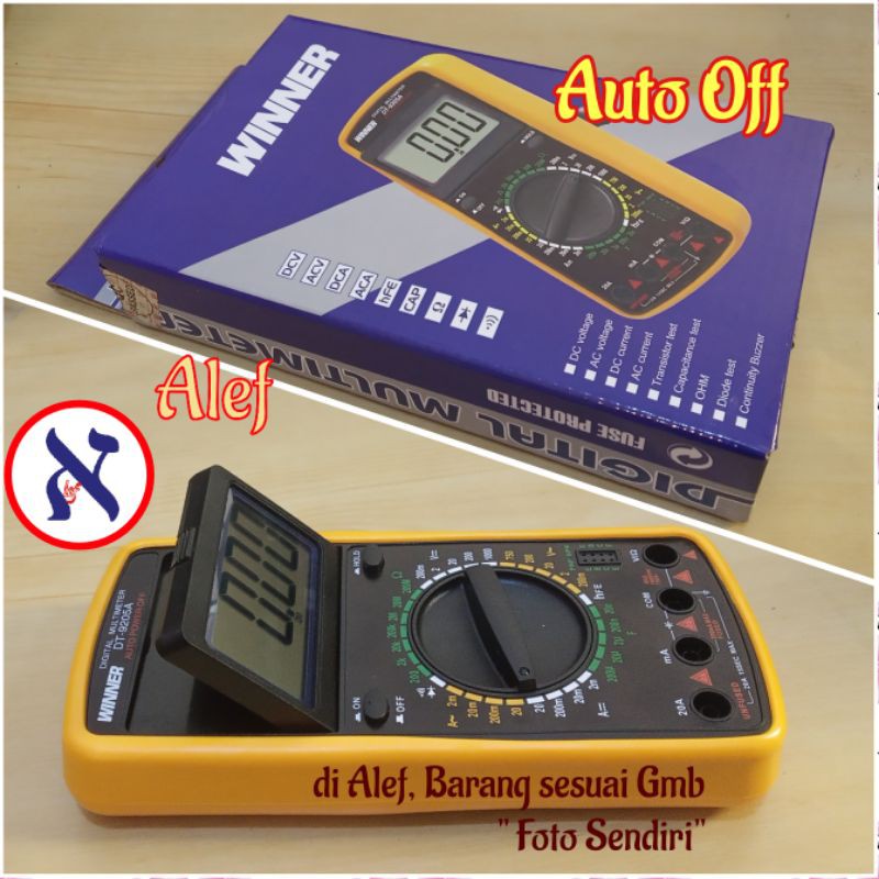 avometer digital DT 9205A avo meter winner dt 9205 A