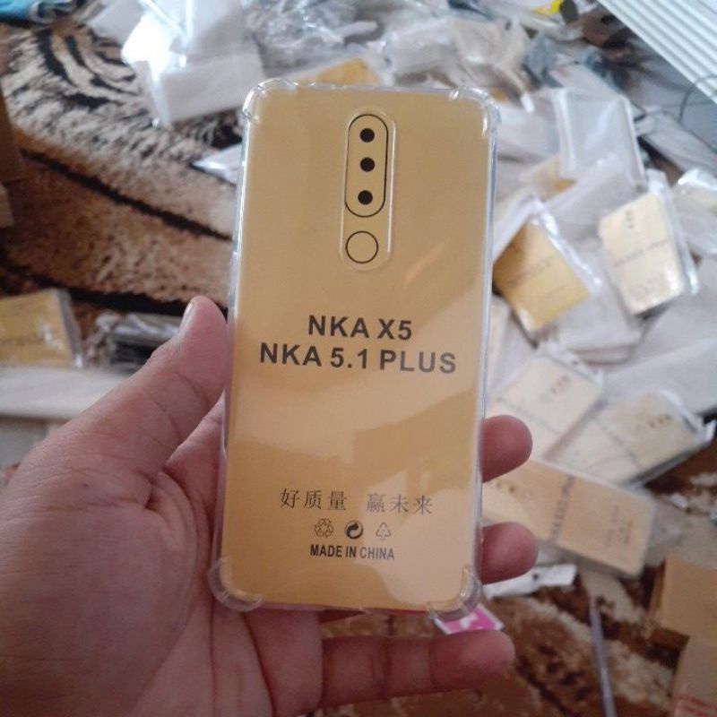 Casing Nokia X5 / 5.1 Plus Anti Crack SoftCase Nokia 5.1Plus Case Nokia X5 Nokia 5.1 plus