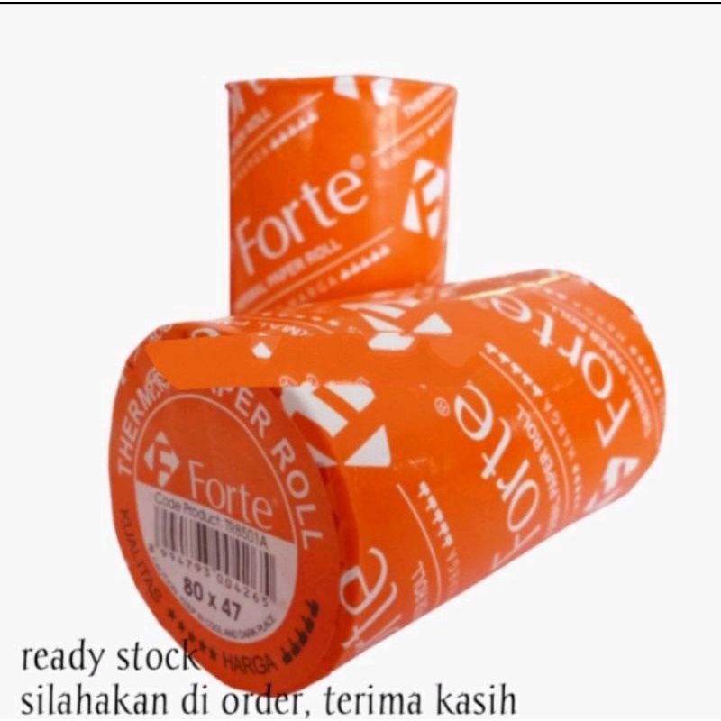 

kertas printer FORTE original, terbaik ukuran 57x