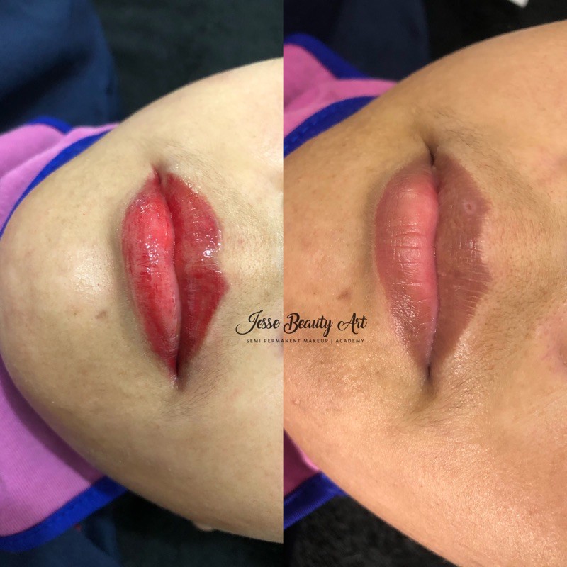 sulam bibir painless
