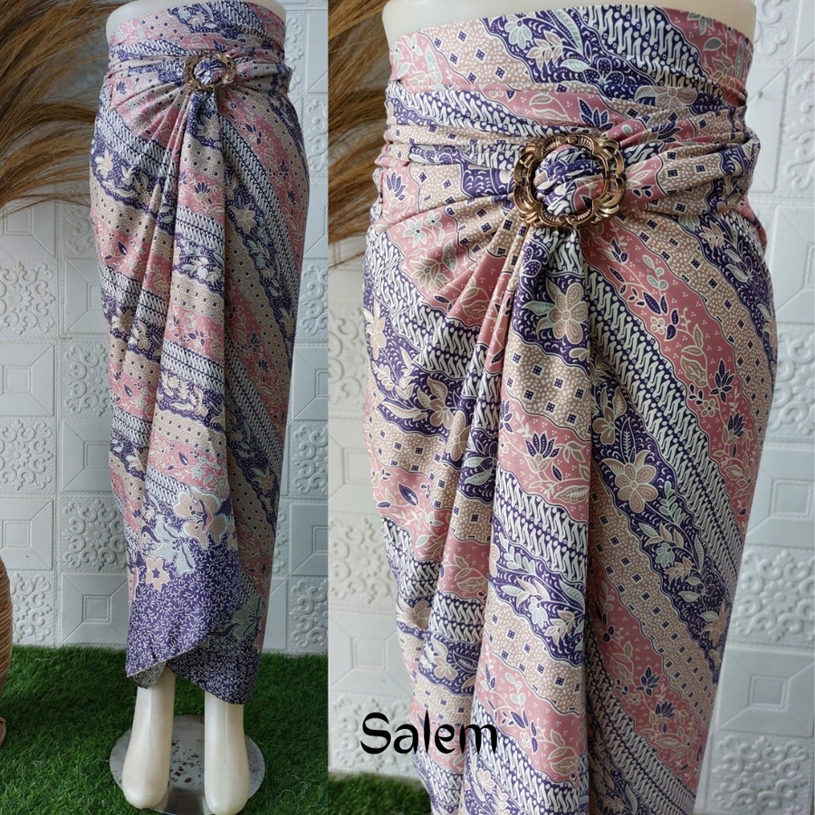 Rok lilit Serut Instan Bawahan Kebaya Silk