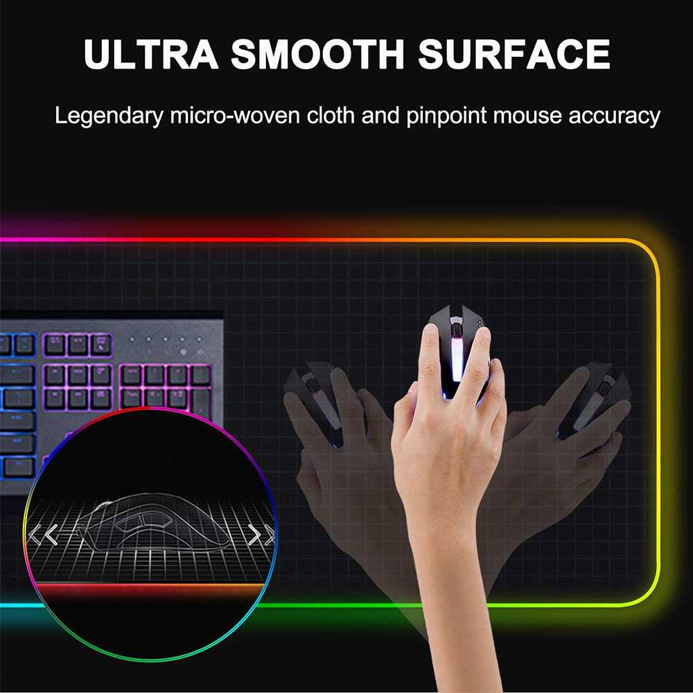 MLNSHP Mairuige Gaming Mouse Pad Illuminated LED RGB 800x300mm