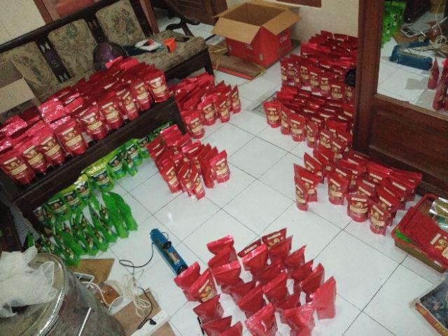 Standing Pouch Super Alumunium Foil Depan Belakang 250 Gram 13x20