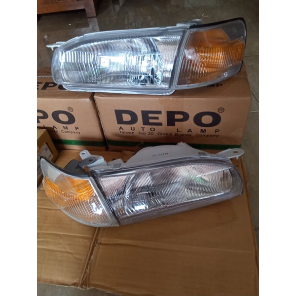 headlamp all new corolla 96 97 AE 111 lampu Corolla all new 96 97