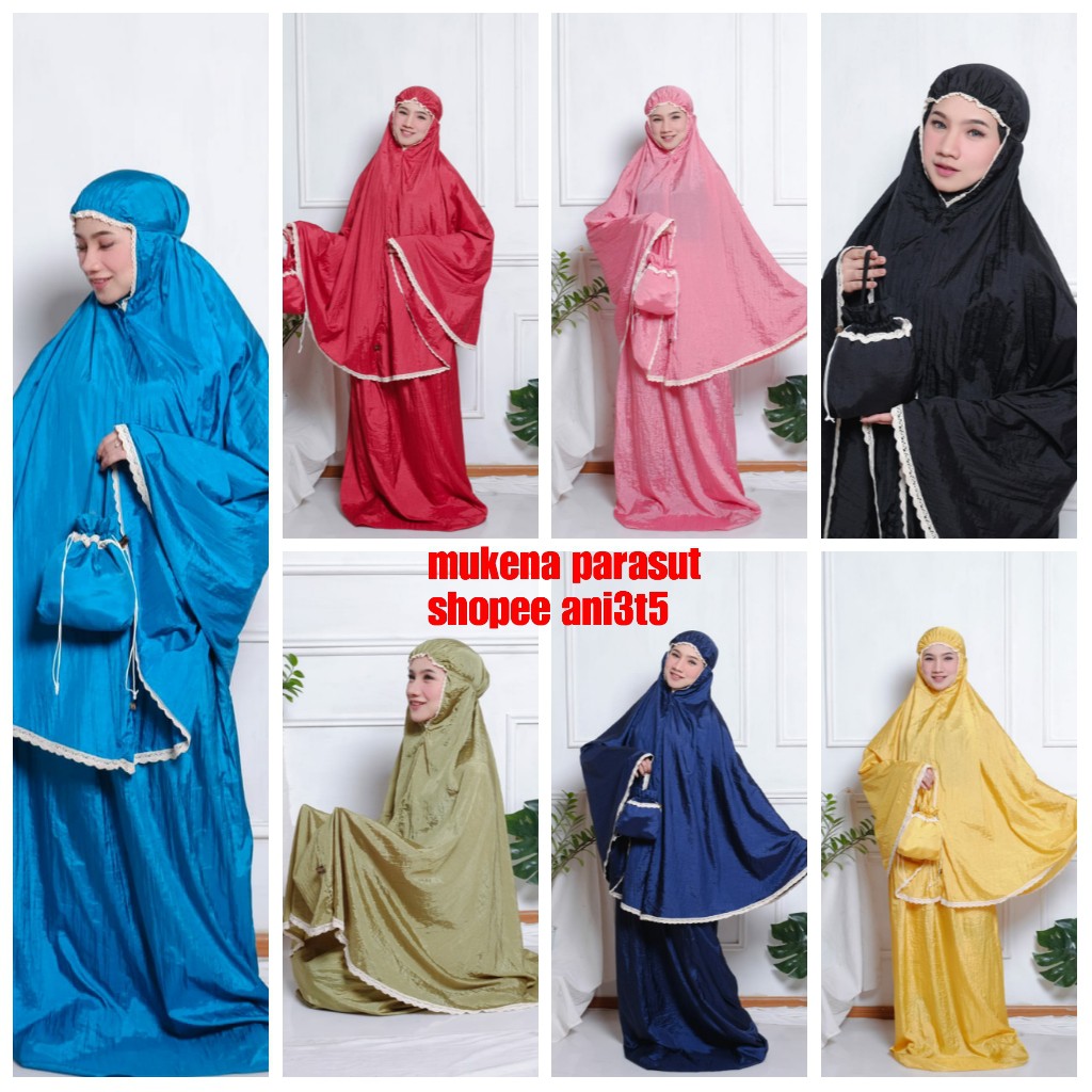 mukena parasut | mukena 2021 murah | mukena tasik simpel