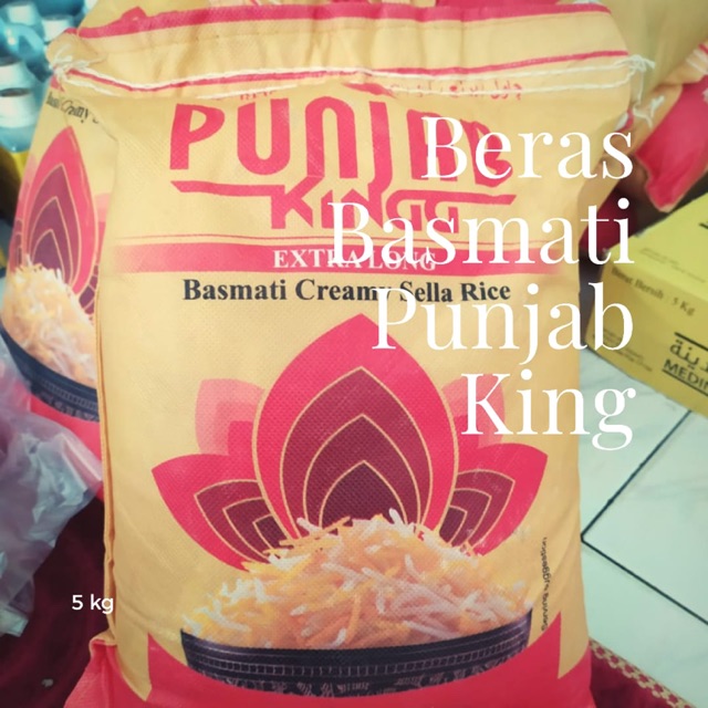 

Beras Basmati Punjabi King 5 Kg