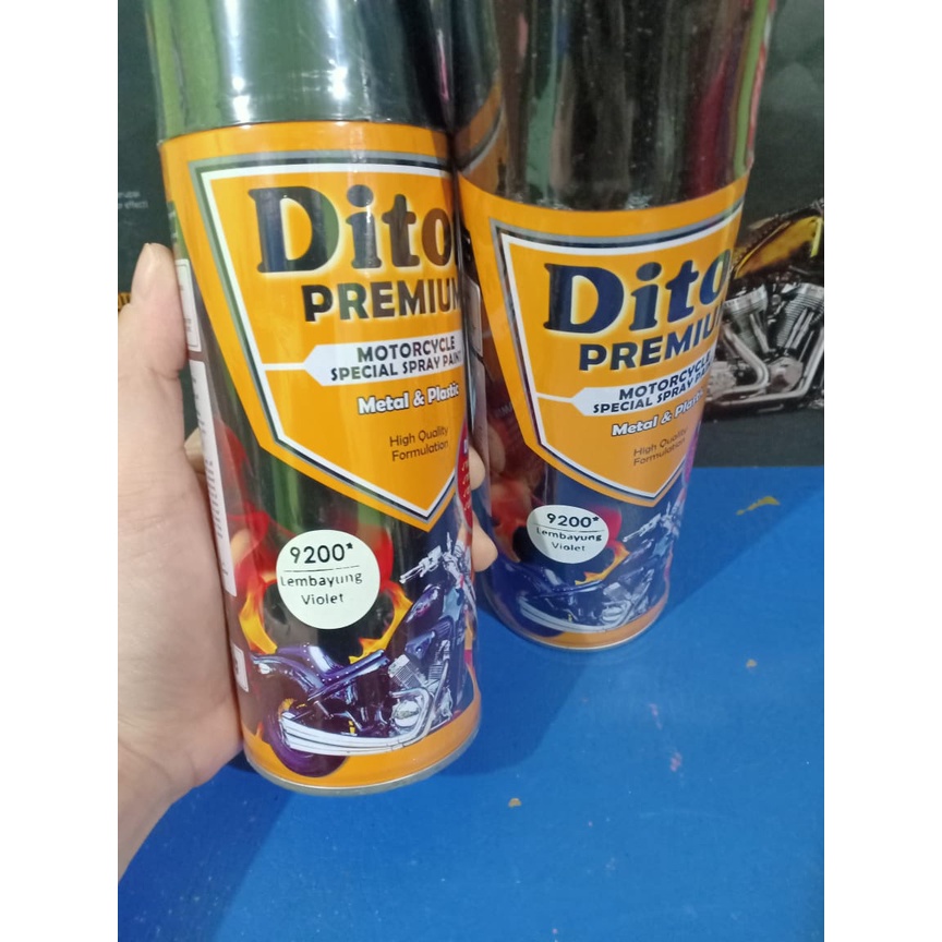 DITON Premium Pilok Pilox Cat Semprot - Lembayung Violet / Ungu Lembayung (9200*) 400cc