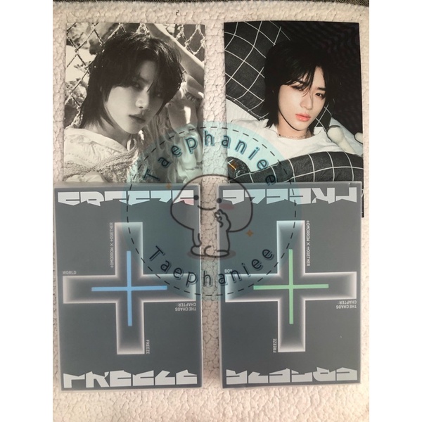 TXT TCCF / FREEZE ALBUM + POSTCARD BEOMGYU