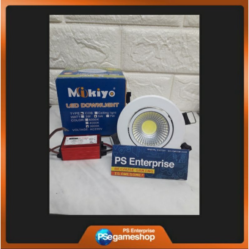 Lampu Led Downlight mikiyo ( 5W / white )