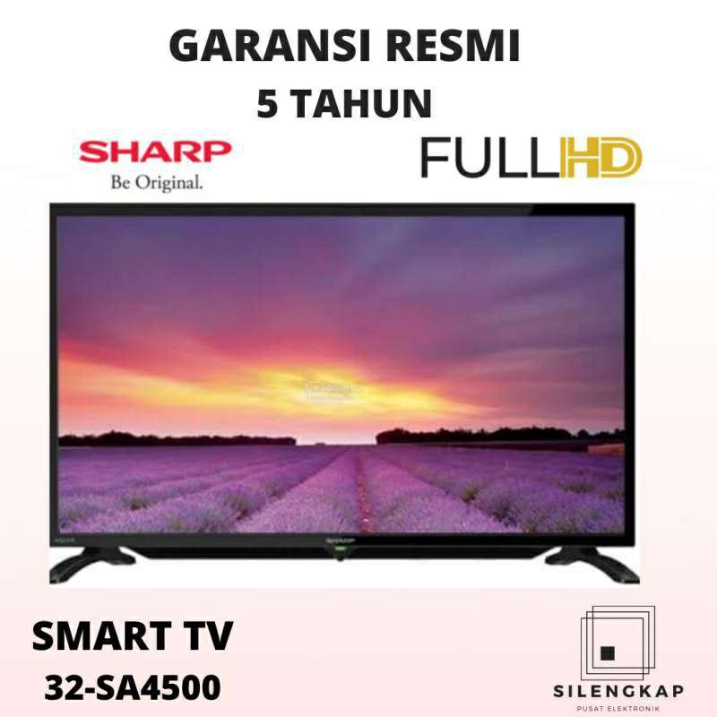 TV LED SHARP 32SA4500I SMART 32" 32 Inch Palembang