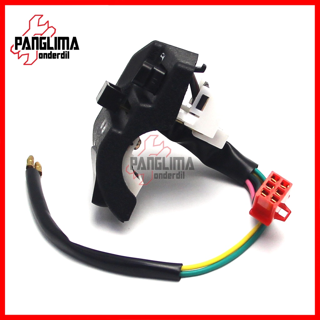 Handel Switch Kiri-Left Jupiter Z1-FI Handle-Hendle-Hendel-Holder Saklar Lampu Depan Dim-Sen-Sein-Klakson