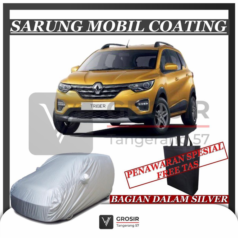 SARUNG MOBIL RENAULT TRIBER COATING BODY COVER RENAULT TRIBER