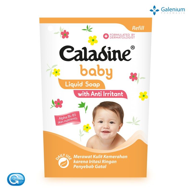 Caladine Baby Liquid Soap Reffil 210ml (Beli 2 Gratis 1)